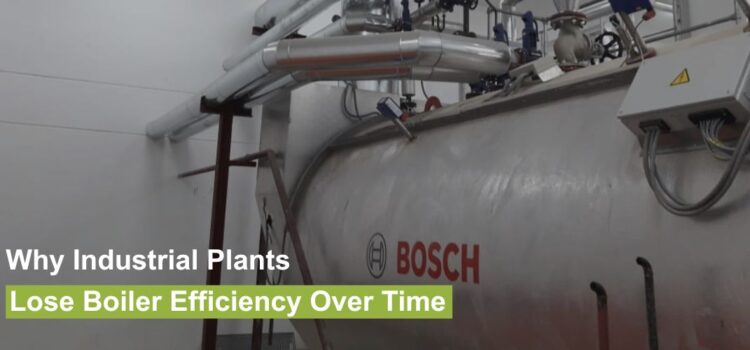 Bosch industrial steam boiler installed by Encom Pakistan for energy-efficient heating and improved boiler efficiency.