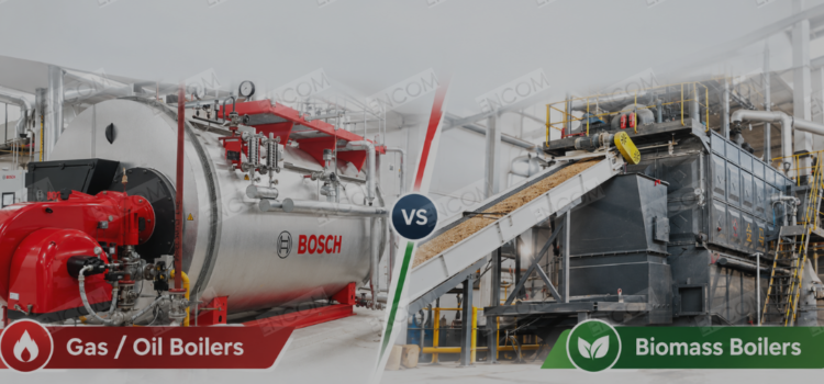 Industrial Boilers in Pakistan: A Buyer’s Guide to Gas, Oil & Biomass Options Gas oil boiler and biomass boiler comparison for industrial boiler selection in Pakistan